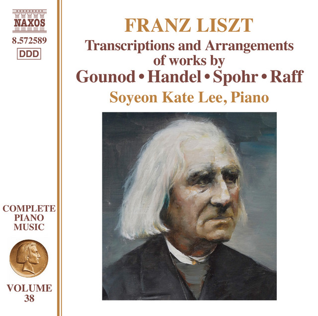 Liszt+Complete+Piano+Music%2C+Vol.+38%3A+Transcriptions+and+Arrangements+of+Handel%2C+Gounod%2C+Spohr+%26+Raff