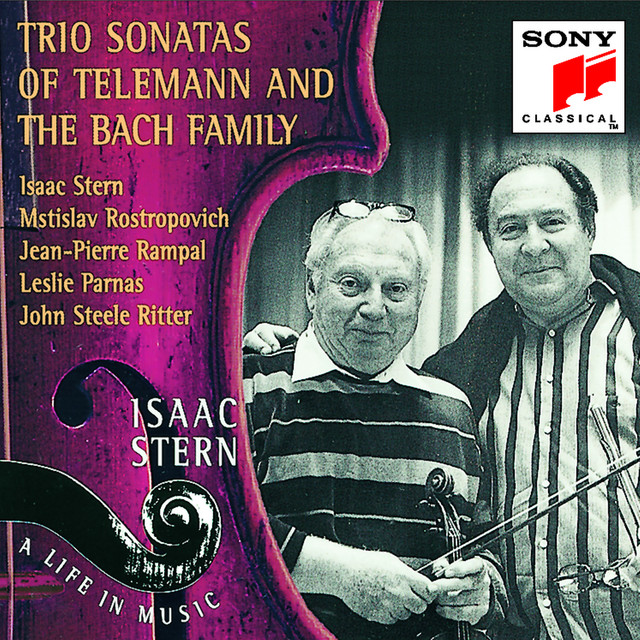 Trio+Sonatas+of+Telemann+%26+The+Bach+Family