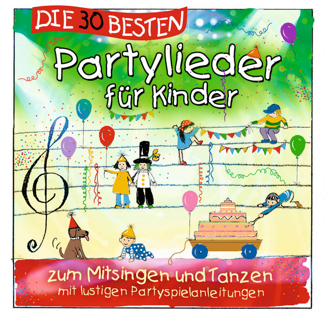 Die+30+besten+Partylieder+f%C3%BCr+Kinder